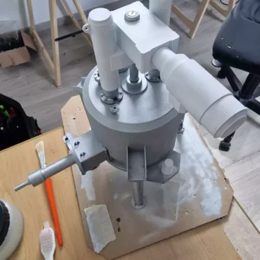 Mise en peinture d'une maquette en 3 dimensions