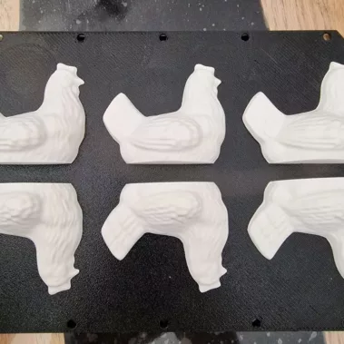 Réfection de moule en silicone sur mesure