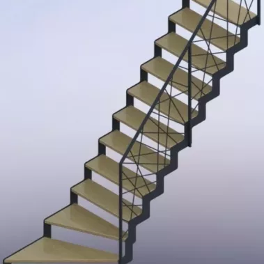 Vue ISO d'un projet 3D