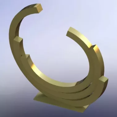 Modélisation d'une sculpture en 3D sur mesure